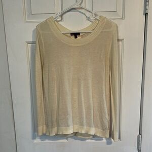 T/O Sweaters size medium cream